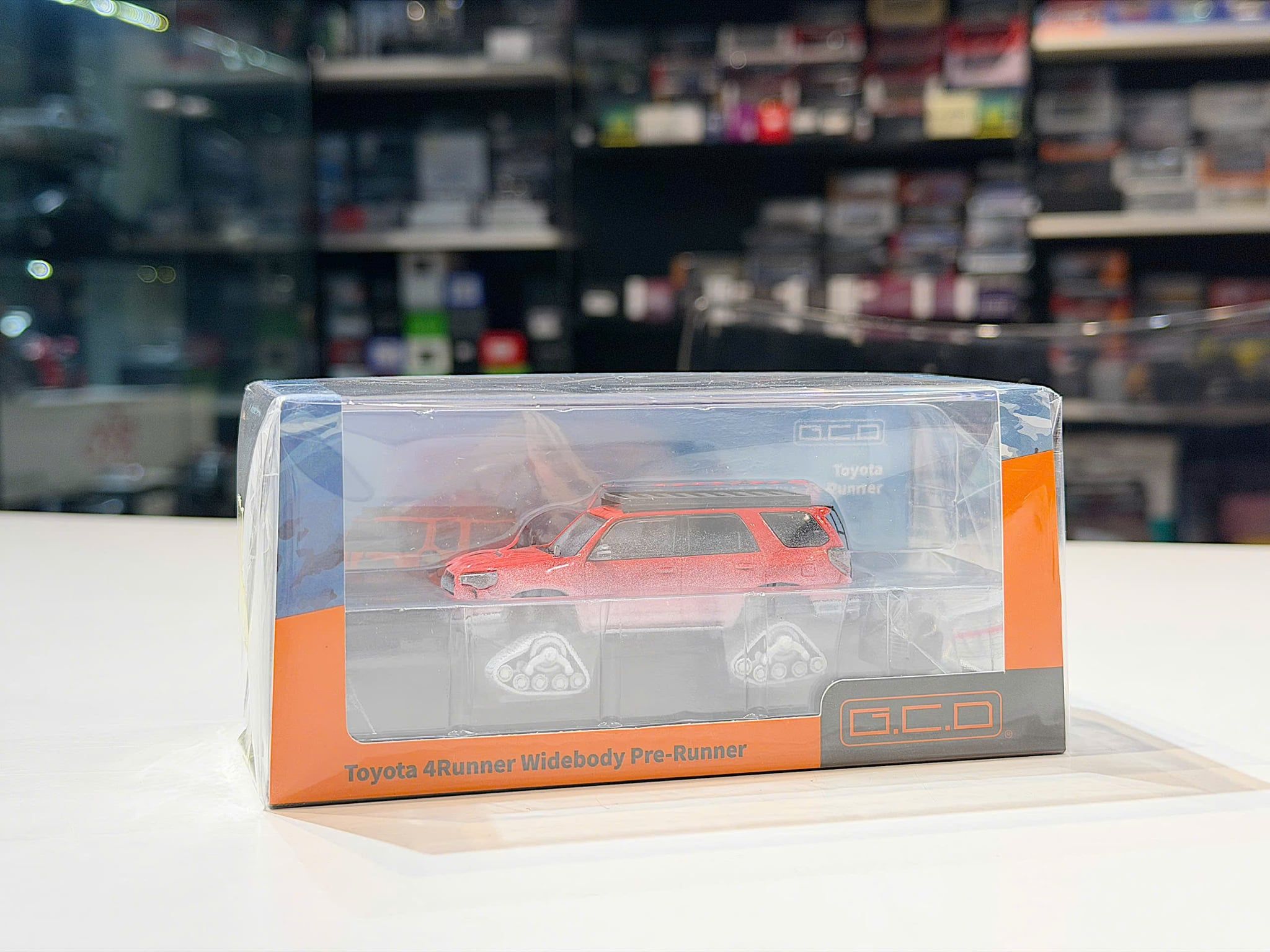 XE MÔ HÌNH TOYOTA 4RUNNER TRD PRO,TỶ LỆ 1/64 GCD