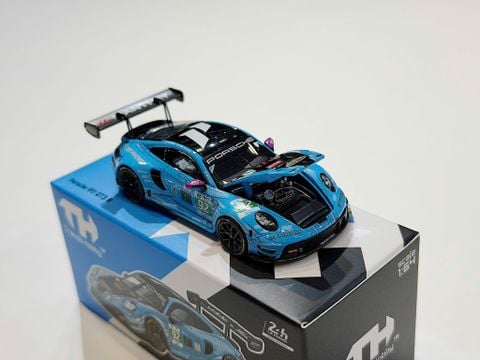  XE MÔ HÌNH PORSCHE 911 GT3 R #92,TỶ LỆ 1/64 TRENDS HOBBY 