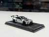 XE MÔ HÌNH BMW M4 GT3 SILVER,TỶ LỆ 1/64 MINI TRACK