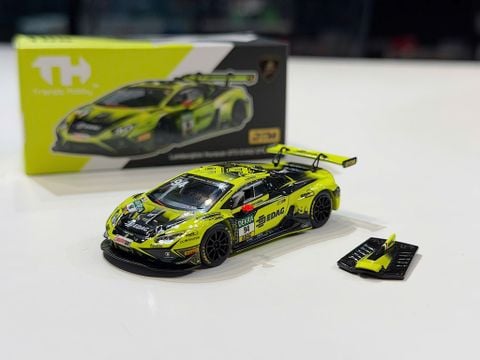  XE MÔ HÌNH LAMBORGHINI HURACAN GT3 EVO DTM #92 #94,TỶ LỆ TRENDS HOBBY 