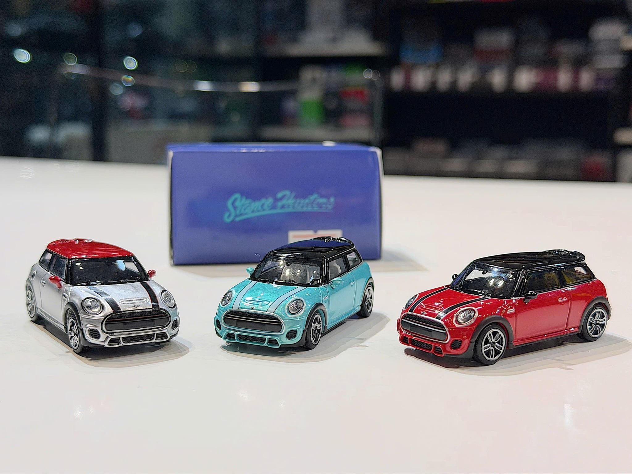 XE MÔ HÌNH MINICOOPER,TỶ LỆ 1/64 STANCE HUNTER