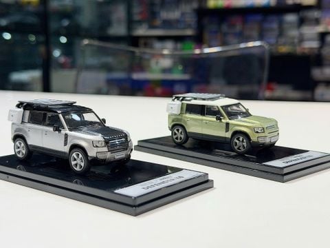  XE MÔ HÌNH LAND ROVER DEFENDER 110,TỶ LỆ 1/64 GCD 