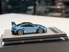 XE MÔ HÌNH PORSCHE 911 GT3 RS MEISSEN BLUE,TỶ LỆ 1/64 HENSON HEAVEN
