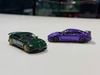 XE MÔ HÌNH PORSCHE TAYCAN TURBO GT,TỶ LỆ 1/64 TREND HOBBY