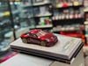 XE MÔ HÌNH PORSCHE 911 S/T CHERRY RED,TỶ LỆ 1/64 DAINTY POWER
