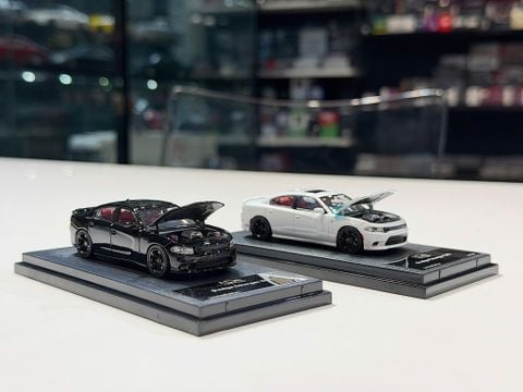  XE MÔ HÌNH DODGE CHARGER SRT HELLCAT 2023,TỶ LỆ 1/64 7CM 