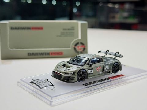  XE MÔ HÌNH AUDI R8 LMS GT3 EVO II #16 DARWIN PRO,TỶ LỆ 1/64 KILO 