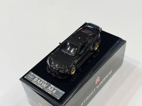  XE MÔ HÌNH BMW M4 ADRO CARBON FIBER,TỶ LỆ 1/64 STREET WARRIOR 