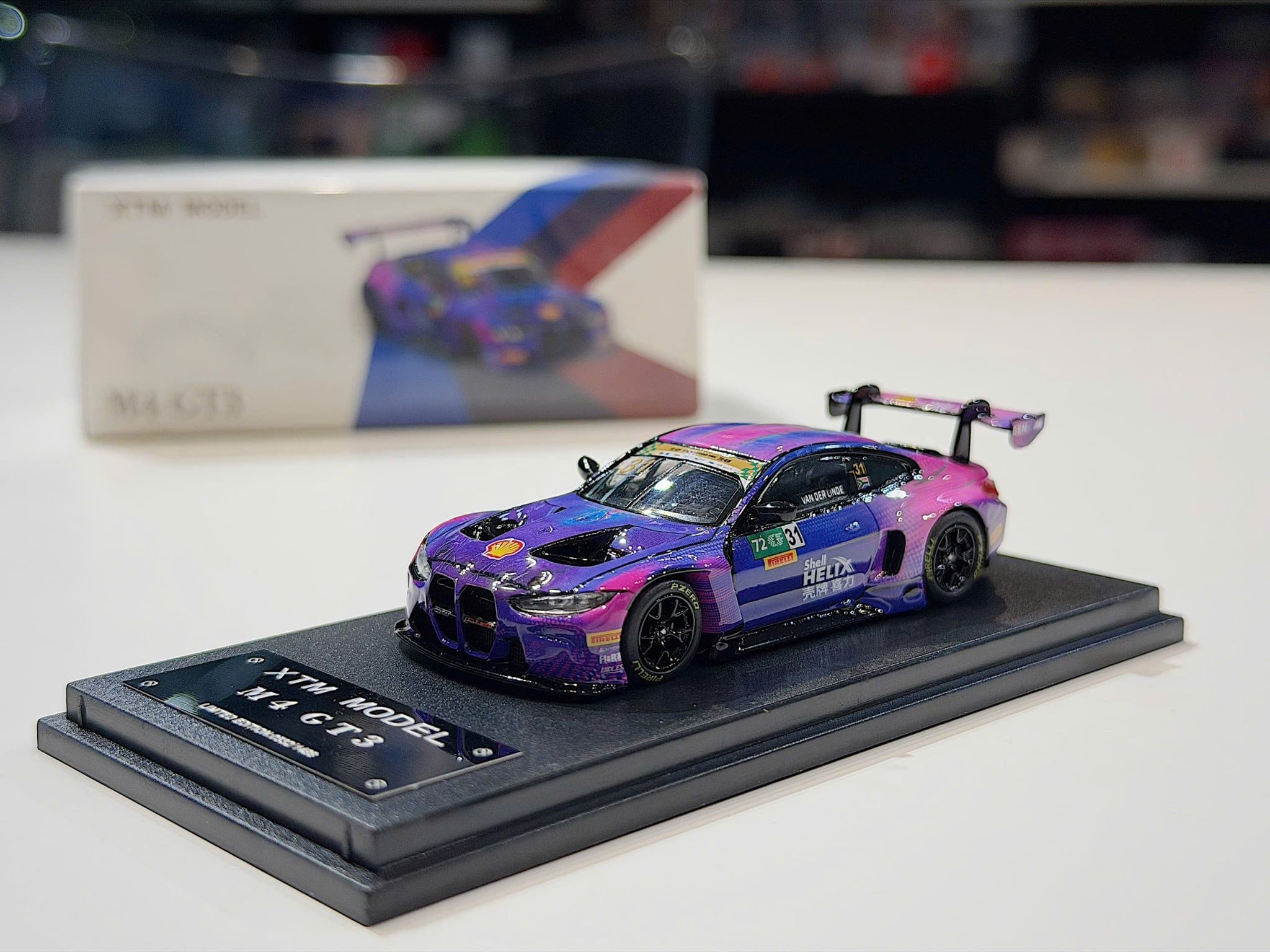 XE MÔ HÌNH BMW M4 GT3 #31,TỶ LỆ 1/64