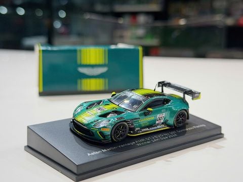  XE MÔ HÌNH ASTON MARTIN VANTAGE AMR EVO NO.007,TỶ LỆ 1/64 SPARK 