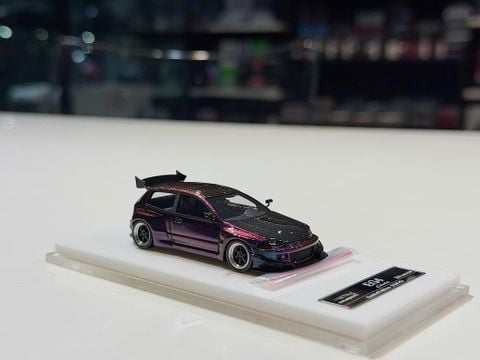  XE MÔ HÌNH HONDA CIVIC TYPE R EG4 CHAMELEON,TỶ LỆ 1/64 