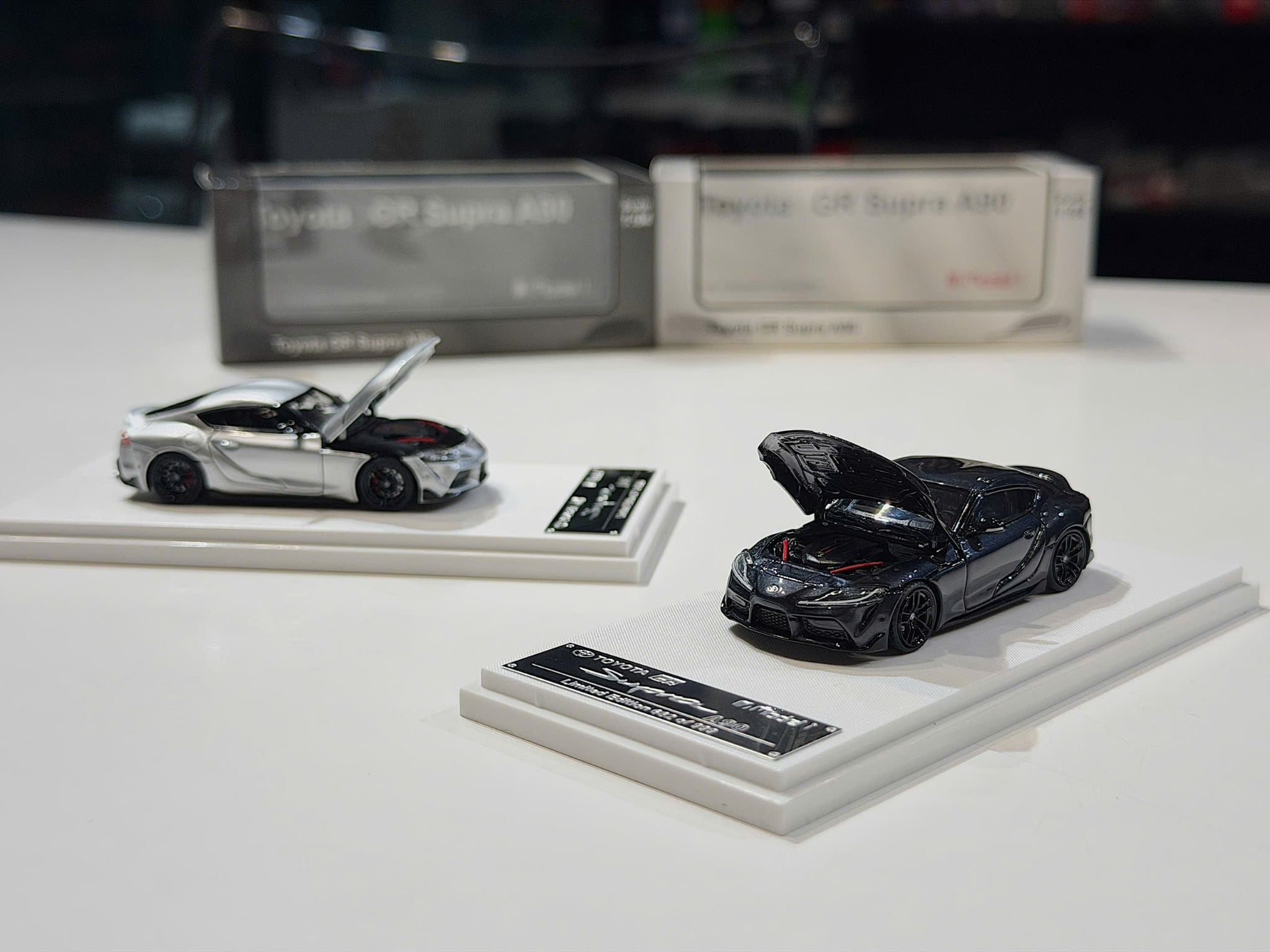 XE MÔ HÌNH TOYOTA SUPRA GR A90,TỶ LỆ 1/64 MODEL ONE