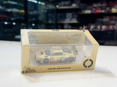  XE MÔ HÌNH AUDI R8 LMS EVO II TBC,TỶ LỆ 1/64 KILOWORKS 