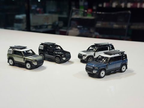  XE MÔ HÌNH LAND ROVER DEFENDER 90 X 110,TỶ LỆ 1/64 ALMOST REAL 