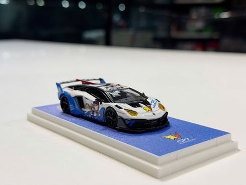  XE MÔ HÌNH LAMBORGHINI AVENTADOR GT EVO,TỶ LỆ 1/64 CC 