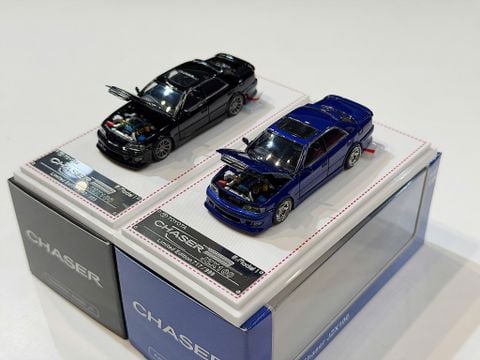  XE MÔ HÌNH TOYOTA CHASER JZX100,TỶ LỆ 1/64 1MODEL 