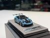 XE MÔ HÌNH PORSCHE 911 GT3 RS MEISSEN BLUE,TỶ LỆ 1/64 HENSON HEAVEN