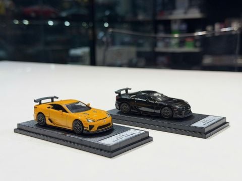 XE MÔ HÌNH LEXUS LFA NURBURGRING,TỶ LỆ 1/64 DIECAST TEAM 
