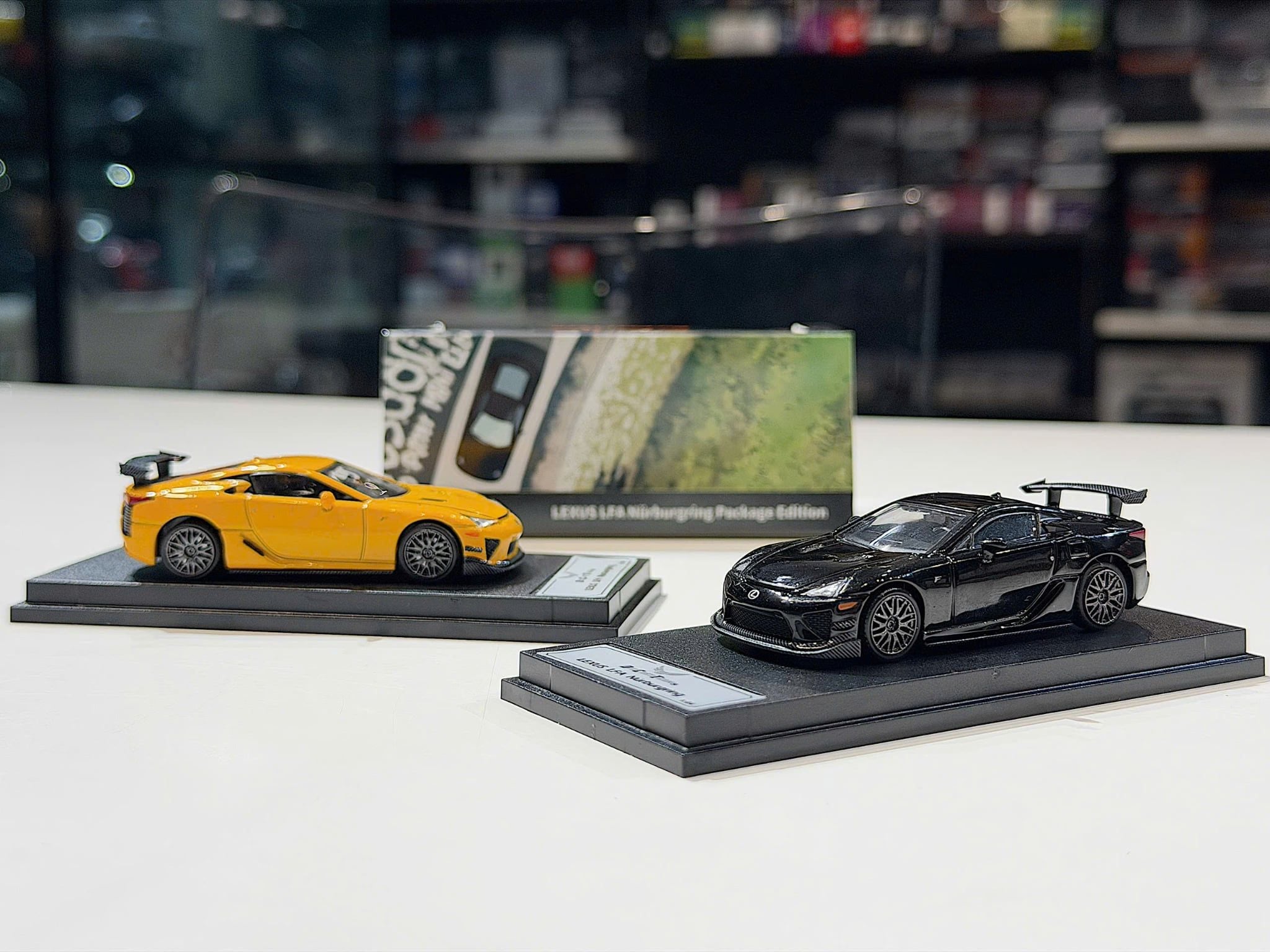 XE MÔ HÌNH LEXUS LFA NURBURGRING,TỶ LỆ 1/64 DIECAST TEAM
