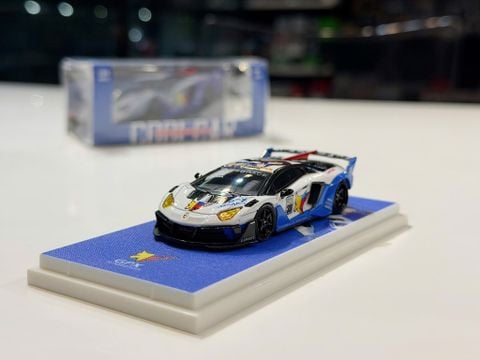  XE MÔ HÌNH LAMBORGHINI AVENTADOR GT EVO,TỶ LỆ 1/64 CC 