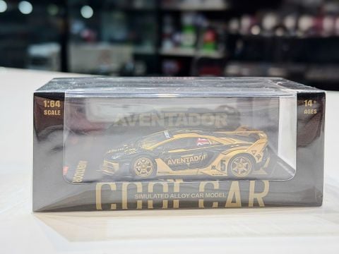  XE MÔ HÌNH LAMBORGHINI AVENTADOR GT EVO V5,TỶ LỆ 1/64 COOLCAR 