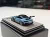 XE MÔ HÌNH PORSCHE 911 GT3 RS MEISSEN BLUE,TỶ LỆ 1/64 HENSON HEAVEN