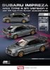 XE MÔ HÌNH SUBARU IMPREZA WRS TYPE R STI VERSION,TỶ LỆ 1/64 JDM64