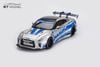 XE MÔ HÌNH NISSAN GTR R35 WIDEBODY SIVER,TỶ LỆ 1/64 ET