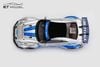 XE MÔ HÌNH NISSAN GTR R35 WIDEBODY SIVER,TỶ LỆ 1/64 ET