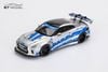 XE MÔ HÌNH NISSAN GTR R35 WIDEBODY SIVER,TỶ LỆ 1/64 ET