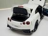 XE MÔ HÌNH NISSAN GT-R R35 TRACK EDITION ENGINEERED BY NISMO PEARL WHITE,TỶ LỆ 1/64 MOTORHELIX