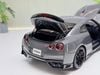 XE MÔ HÌNH NISSAN GT-R R35 TRACK EDITION ENGINEERED BY NISMO 2020 GUN METALLIC,TỶ LỆ 1/18 MOTORHELIX