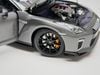 XE MÔ HÌNH NISSAN GT-R R35 TRACK EDITION ENGINEERED BY NISMO 2020 GUN METALLIC,TỶ LỆ 1/18 MOTORHELIX