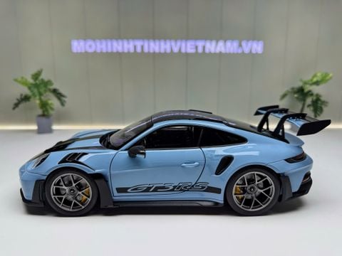  XE MÔ HÌNH PORSCHE 911 GT3 RS  WEISSACH PACK GULFBLUE,TỶ LỆ 1/18 NOREV 