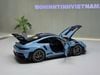 XE MÔ HÌNH PORSCHE 911 GT3 RS  WEISSACH PACK GULFBLUE,TỶ LỆ 1/18 NOREV