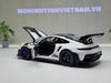 XE MÔ HÌNH PORSCHE 911 GT3 RS WEISSACH PACK WHITE/INDIGOBLUE,TỶ LỆ 1/18 NOREV