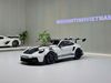 XE MÔ HÌNH PORSCHE 911 GT3 RS WEISSACH PACK WHITE/INDIGOBLUE,TỶ LỆ 1/18 NOREV