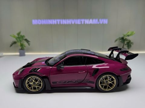  XE MÔ HÌNH PORSCHE 911 GT3 RS  WEISSACH PACK STENRUBIN,TỶ LỆ 1/18 NOREV 