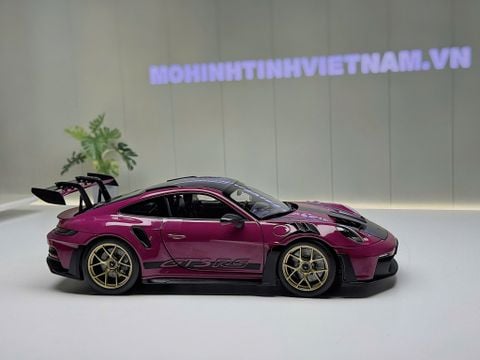  XE MÔ HÌNH PORSCHE 911 GT3 RS  WEISSACH PACK STENRUBIN,TỶ LỆ 1/18 NOREV 