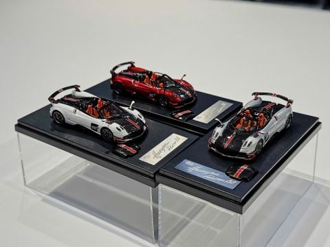  XE MÔ HÌNH PAGANI HUAYRA BC ROADSTER,TỶ LỆ 1/64 LCD 