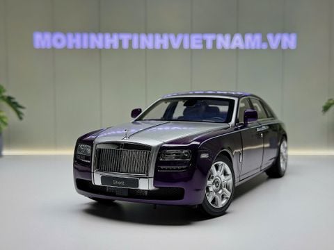  XE MÔ HÌNH ROLLS ROYCE GHOST,TỶ LỆ 1/18 KYOSHO 