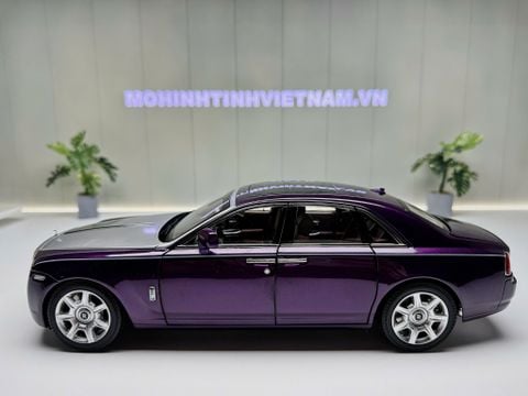  XE MÔ HÌNH ROLLS ROYCE GHOST,TỶ LỆ 1/18 KYOSHO 