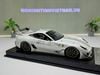 XE MÔ HÌNH FERRARI 599XX EVO BIANCO AVUS,TỶ LỆ 1/18 CD MODEL