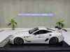 XE MÔ HÌNH FERRARI 599XX EVO BIANCO AVUS,TỶ LỆ 1/18 CD MODEL