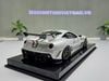 XE MÔ HÌNH FERRARI 599XX EVO BIANCO AVUS,TỶ LỆ 1/18 CD MODEL