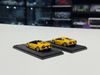 XE MÔ HÌNH LAMBORGHINI MURCIELAGO YELLOW,TỶ LỆ 1/64 PHANTOM KNIGHT