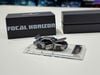 XE MÔ HÌNH NISSAN R32 SKYLINE FULL OPEN SILVER,TỶ LỆ 1/64 FOCAL HORIZON