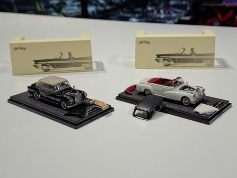  XE MÔ HÌNH MERCEDES BENZ 300D,TỶ LỆ 1/64 GFCC 