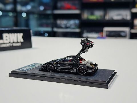  XE MÔ HÌNH FERRARI F40 OPEN ENGINE BLACKTỶ LỆ 1/64 STAR MODEL 