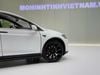 XE MÔ HÌNH TESLA MODEL X WHITE,TỶ LỆ 1/18